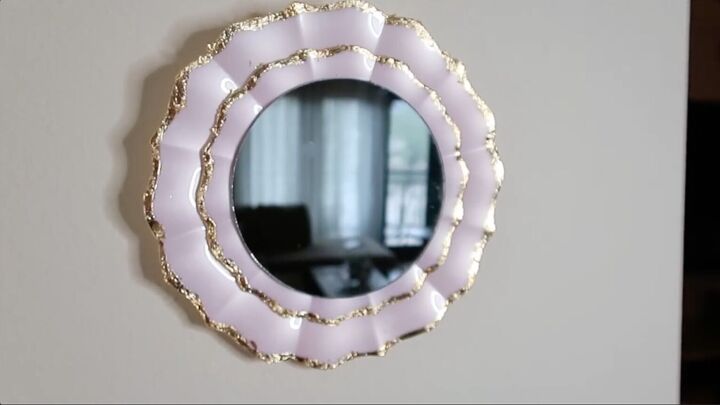 s consigue 2 paquetes de platos de amazon para este genial truco de decoracion de, Duplicado del espejo de 270 d lares