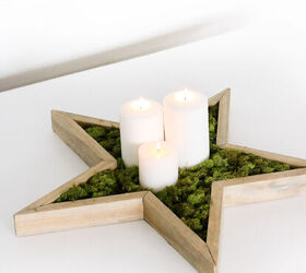 10 increbles ideas para la decoracin prenavidea, Estrellas de madera DIY STAR LAMP