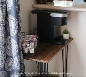 DIY Coffee Station Table