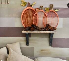 s 16 things you didn t know you could use for fall decor, Tennis rackets