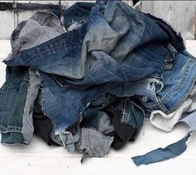 Why you might want to hang up bits of your old jeans this season