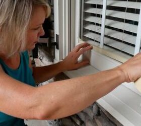 Press tape along your windows to prepare your home for colder weather