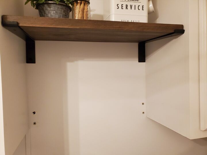 easy diy shelf brackets
