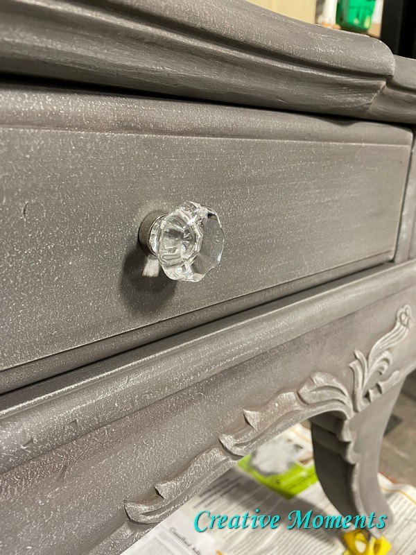 damaged coffee table top no problem add texture