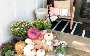 Ideas para decorar el porche delantero y las jardineras en otoño