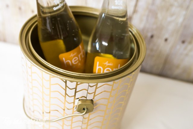 s 16 clever upcycles that resulted in expensive looking decor, A stunning paint can ice bucket