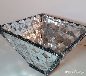s 16 clever upcycles that resulted in expensive looking decor, This shimmering food wrapper lampshade