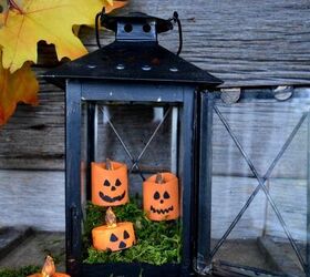 10 ideas creativas para el porche que debes copiar antes del 31, C mo hacer una bonita y f cil decoraci n de Halloween con un viejo farol