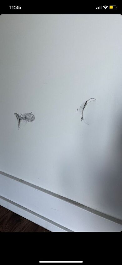 q help patch small hole in drywall asap