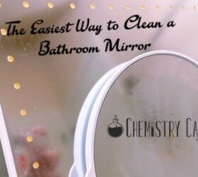 homemade bathroom mirror cleaner