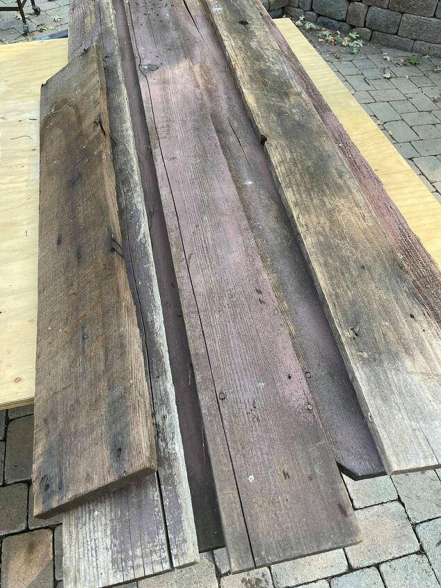 upcycled wood ghosts