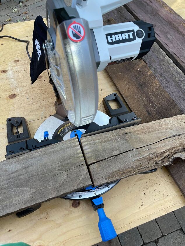 upcycled wood ghosts