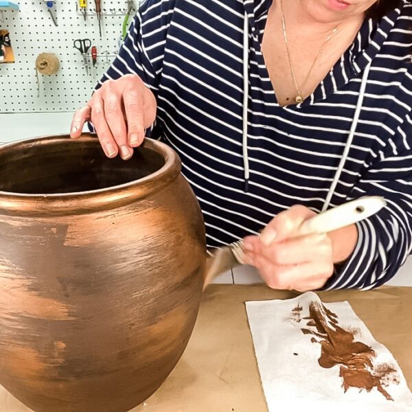 pottery barn dupe vase