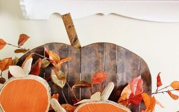 DIY Rustic Pumpkin Stand