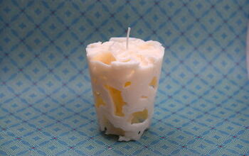 Ice Candles - Easy DIY Candles That Look Like Swiss Cheese