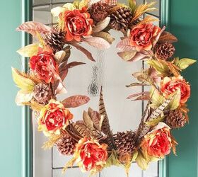 s 11 gorgeous fall wreaths that are making us swoon, This lovely feather one