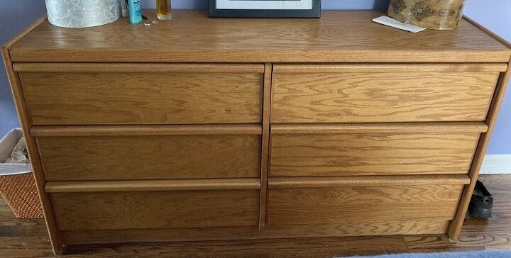 q any suggestions on how to redo an oak dresser