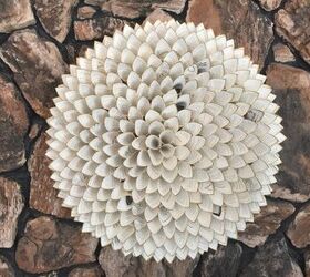 s 9 clever ways to fake high end holiday decor in your home, This gorgeous paper dahlia wreath
