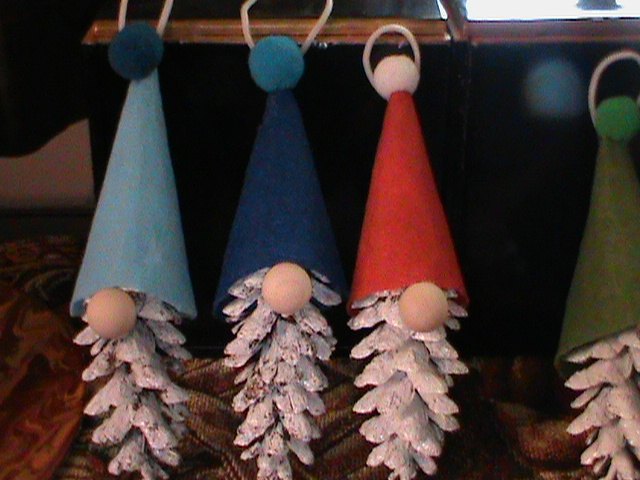 s 16 wild ways people are using pine cones this season, These adorable gnome ornaments