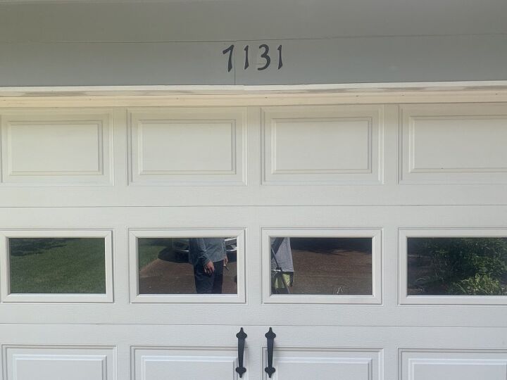 how to update your house numbers with a modern diy sign