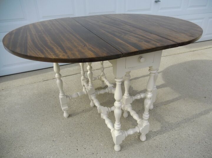 s 14 ways to make your old dining table look better before thanksgiving, Strip the varnish off of it