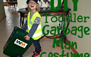 Disfraz de basurero con ruedas para niños pequeños en Halloween