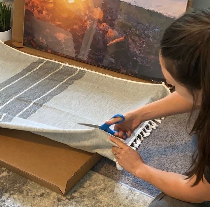 cheap large diy pillows with a no sew option