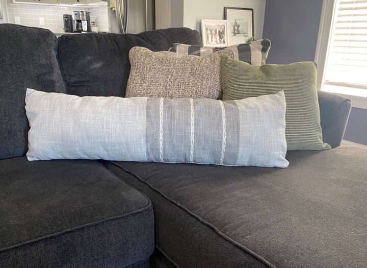 cheap large diy pillows with a no sew option