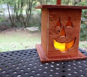 Wooden Jack O Lantern DIY