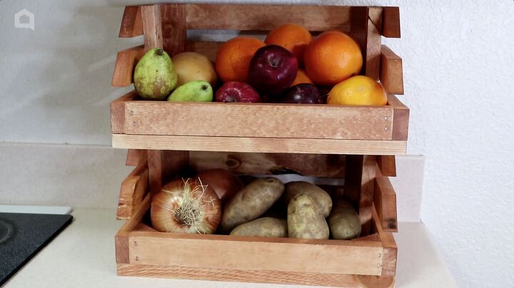 s 10 incredible ways to turn michaels crates into home decor, His convenient countertop organizer