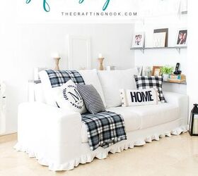 DIY Sofa Slipcover. Update. Refresh. Renew | Hometalk