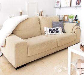 How to make your old sofa look brand new for just $100 (no upholstering needed!)