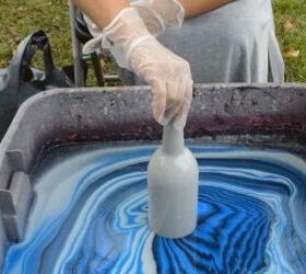 hydro dipping bottle art