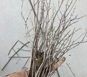 diy witch broom, Time for the outside