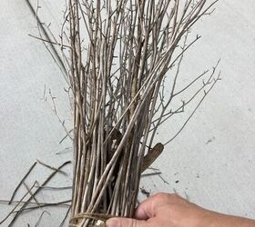 diy witch broom, Add some width movement