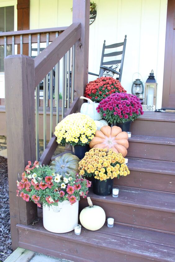 tips and tricks for styling a fall front porch