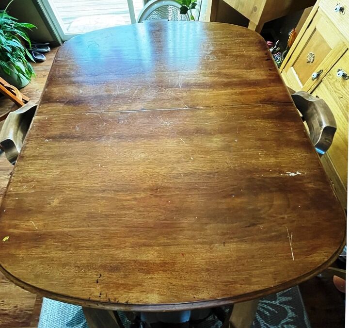 i bleached my first piece of furniture