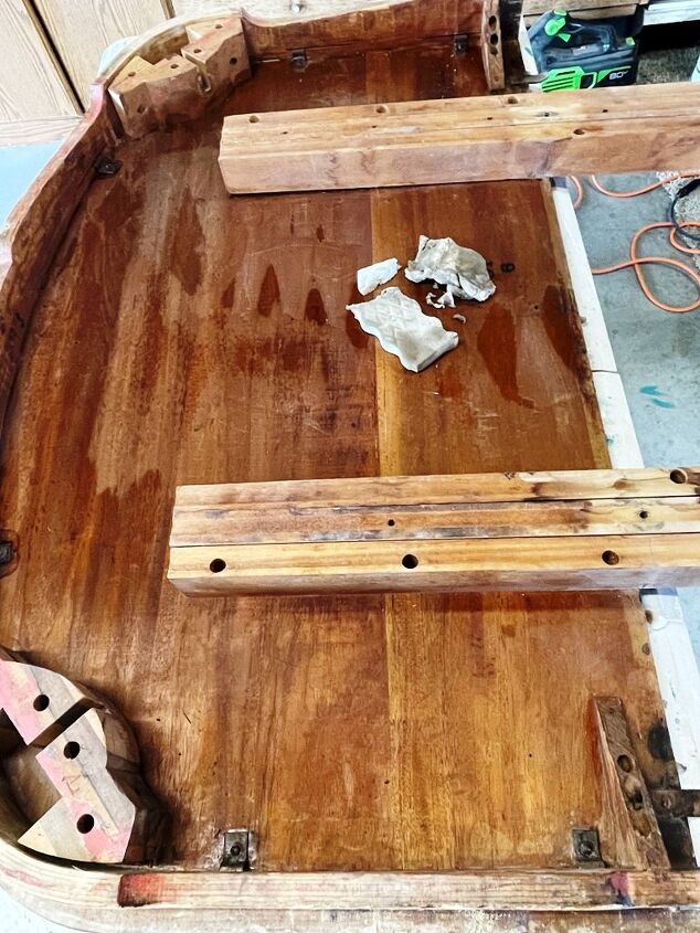 i bleached my first piece of furniture
