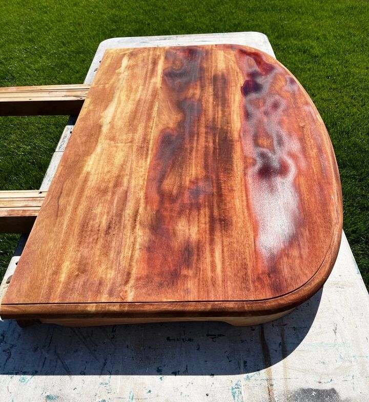 i bleached my first piece of furniture