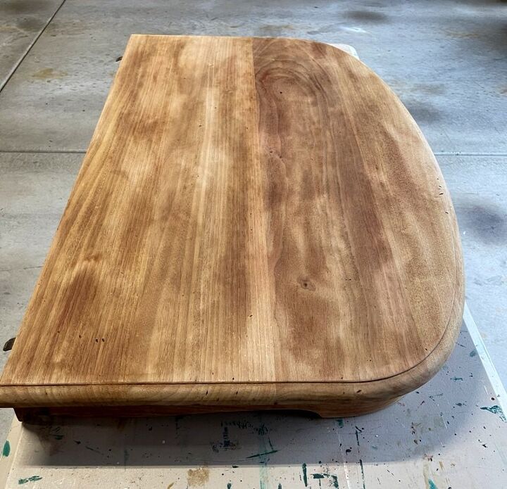 i bleached my first piece of furniture