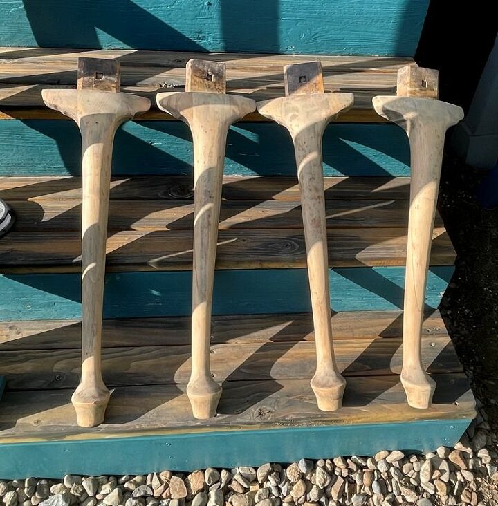 i bleached my first piece of furniture
