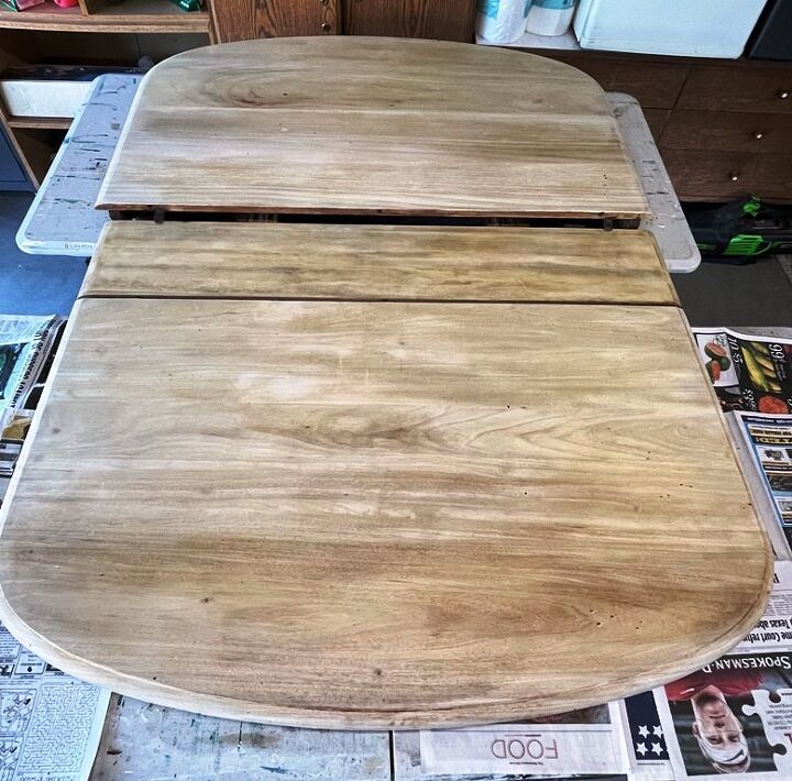 i bleached my first piece of furniture