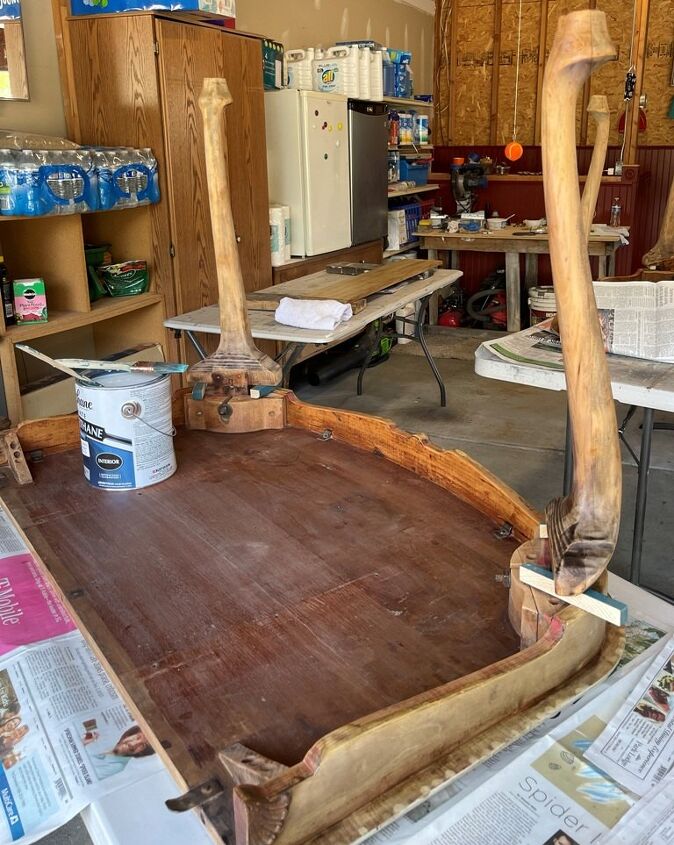 i bleached my first piece of furniture