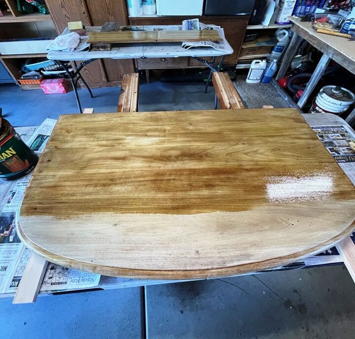 i bleached my first piece of furniture