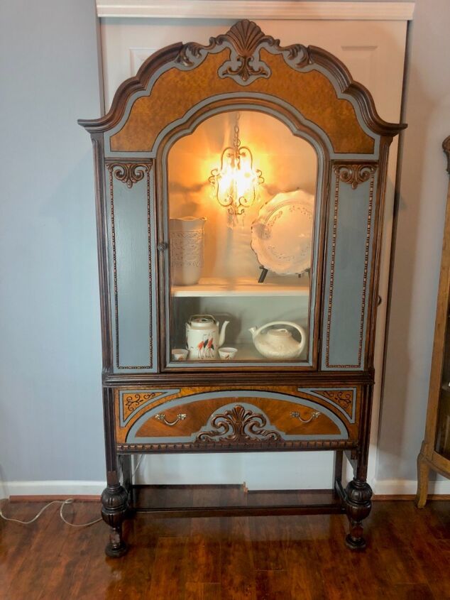 half painted to full beauty a cabinet story