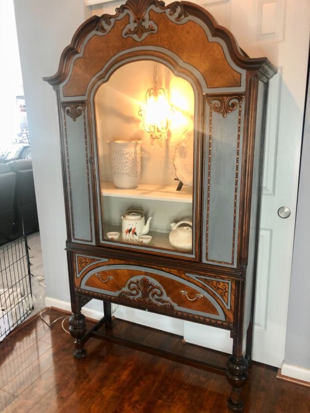 half painted to full beauty a cabinet story