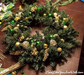 easy diy christmas wreath dollar tree
