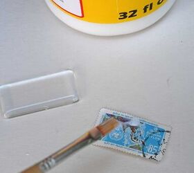 how to make postage stamp magnets