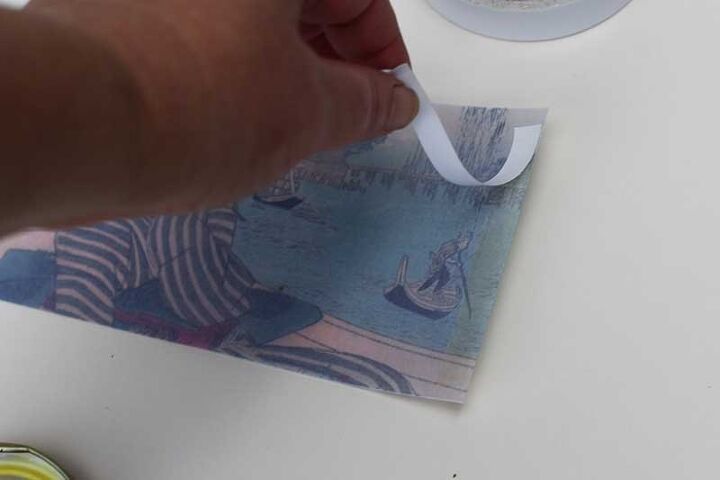 pretty upcycled mini tea light lanterns