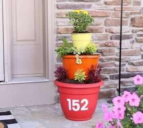 s the 28 most genius fall decorating ideas of 2021, Her vibrant address planter